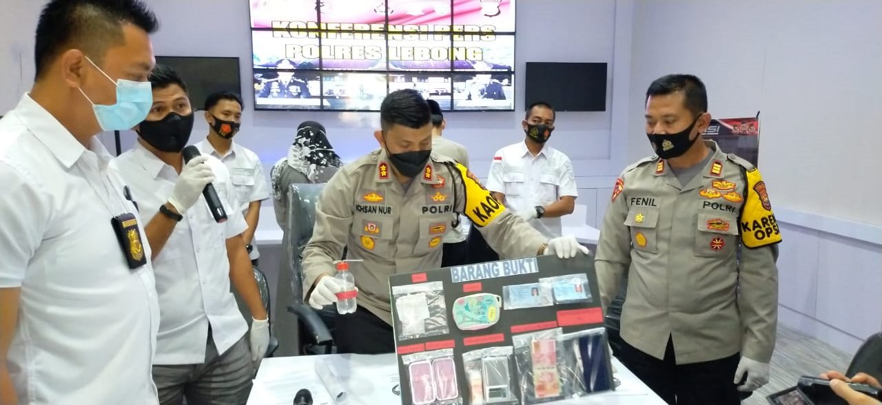 Edarkan Sabu, Biduan di Lebong Diringkus Polisi