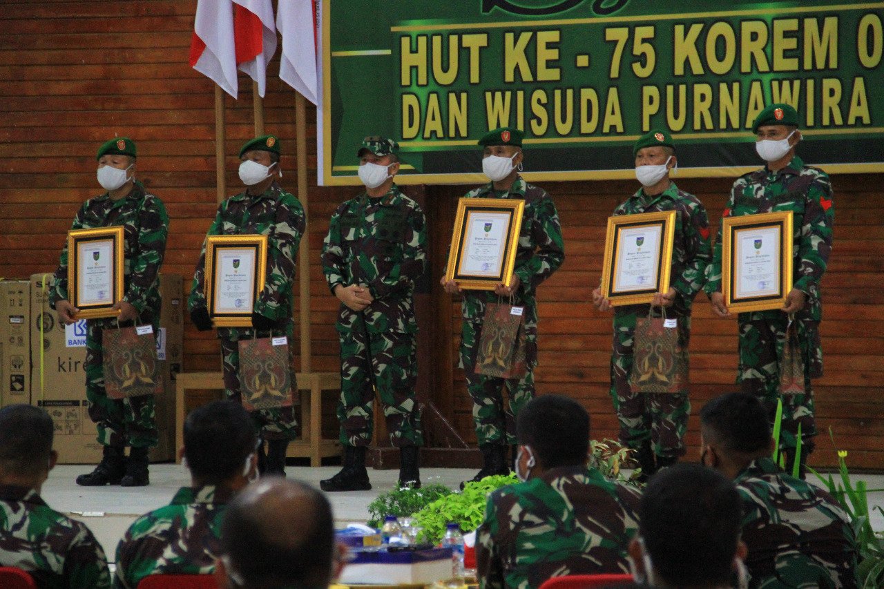 Korem 041/Gamas Pastikan Berkontribusi Bangun Daerah