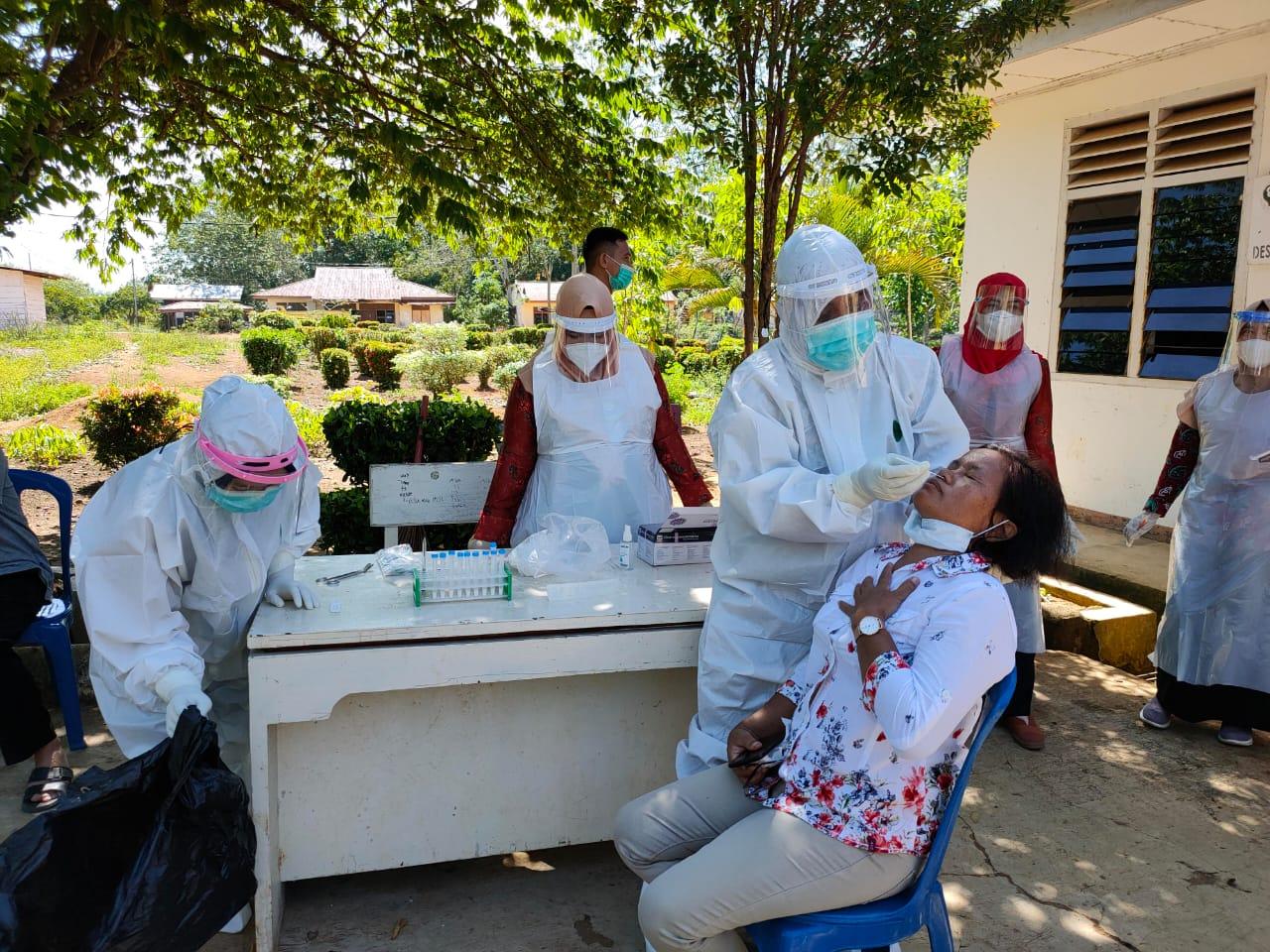 Tujuh Warga di Pamor, Positif Rapid Antigen