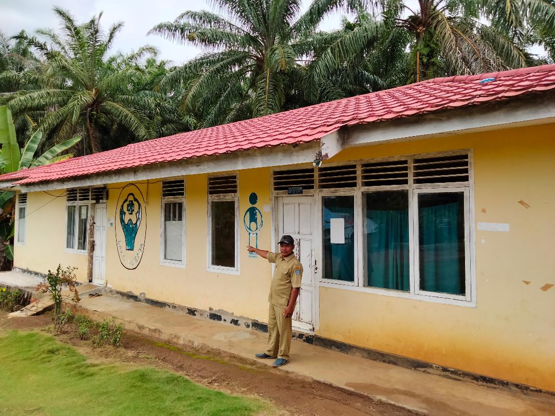 Gedung Pustu Talang Berantai Butuh Rehab