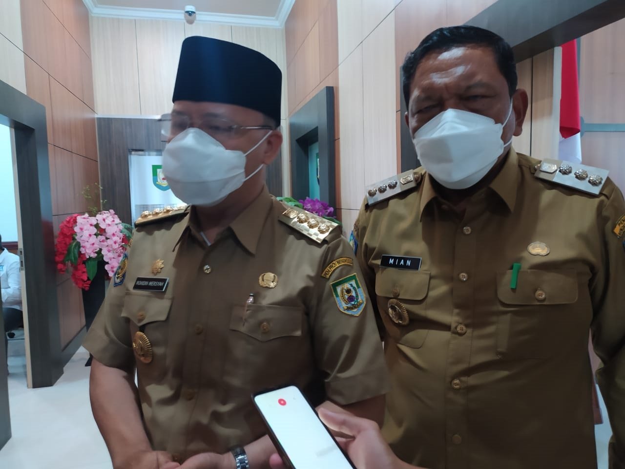 Di Depan Gubernur, Bupati Minta Realisasi APBD Dipercepat