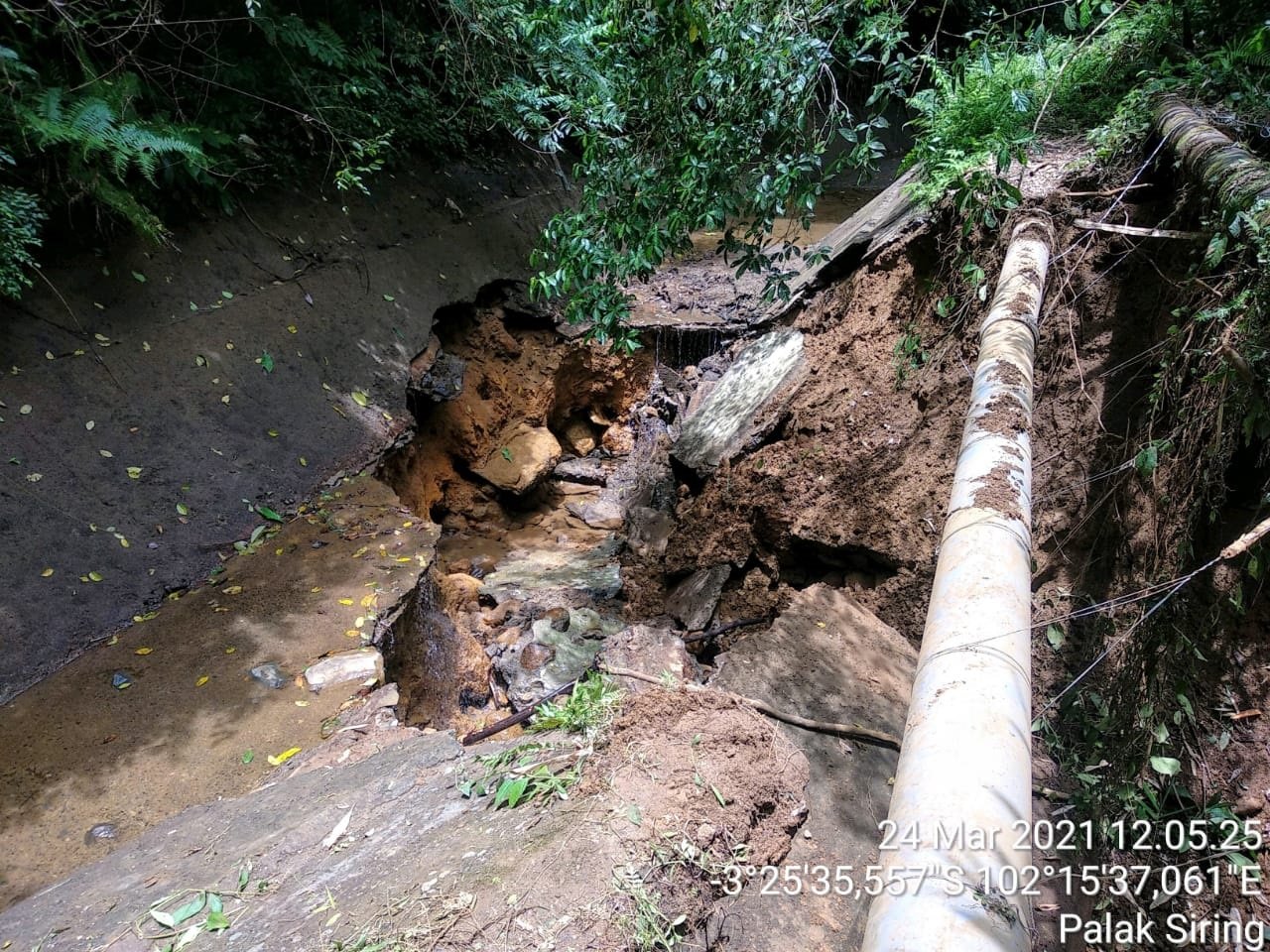 Perbaikan Irigasi Ditarget Rampung 3 Hari