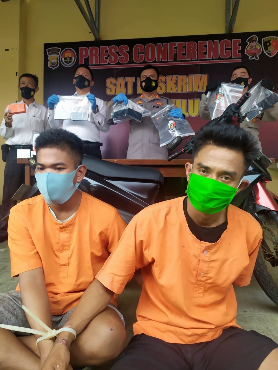 Todong Pistol Saat Beraksi, Bandit 30 TKP Ditangkap