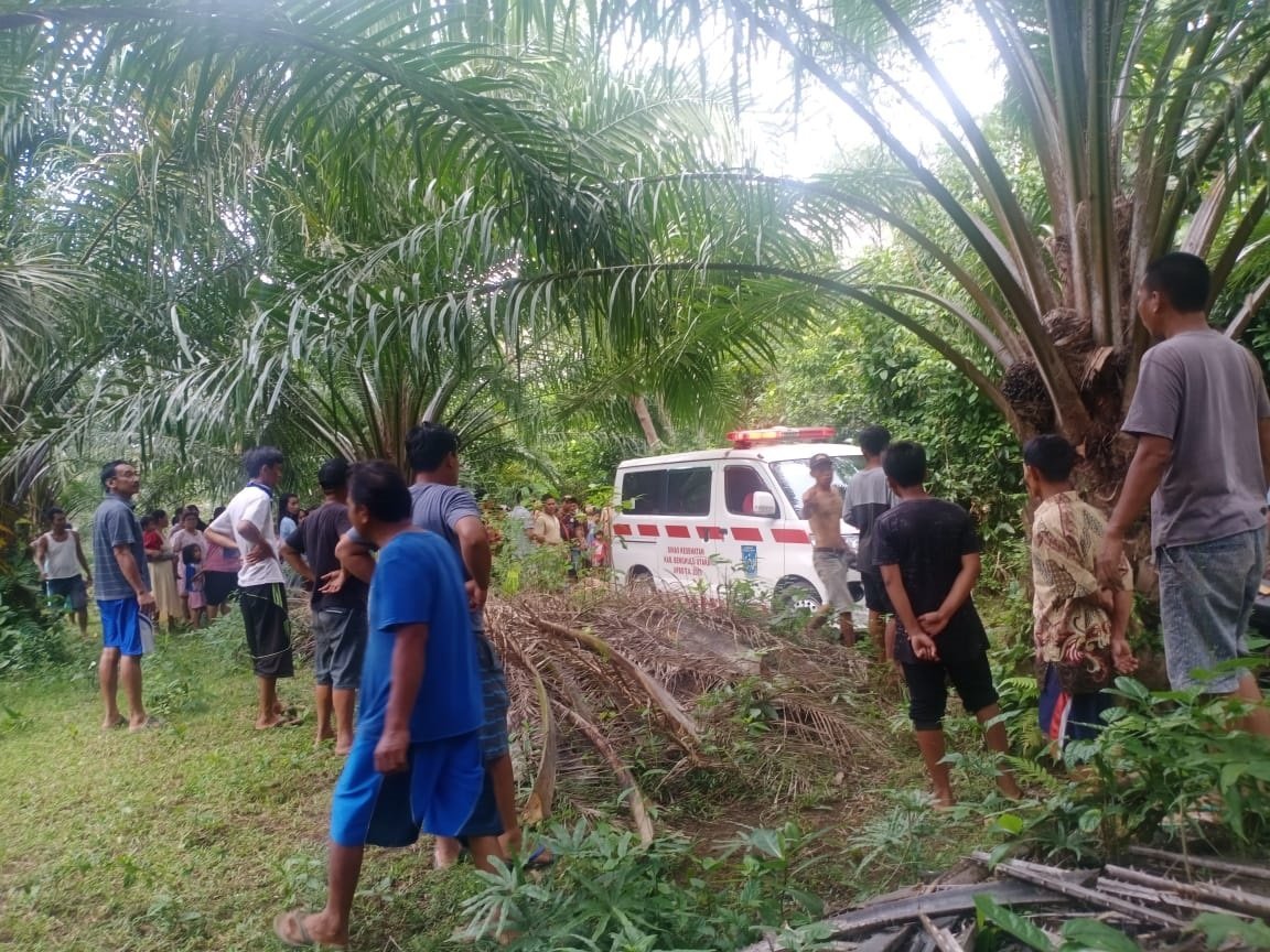 Buruh Tani Tewas di Kebun Karet, IRT Gantung Diri