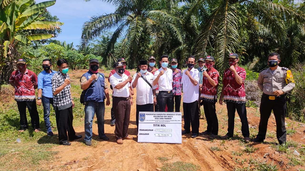 Cair Pertama di BU, Desa Suka Makmur Laksanakan Titik Nol