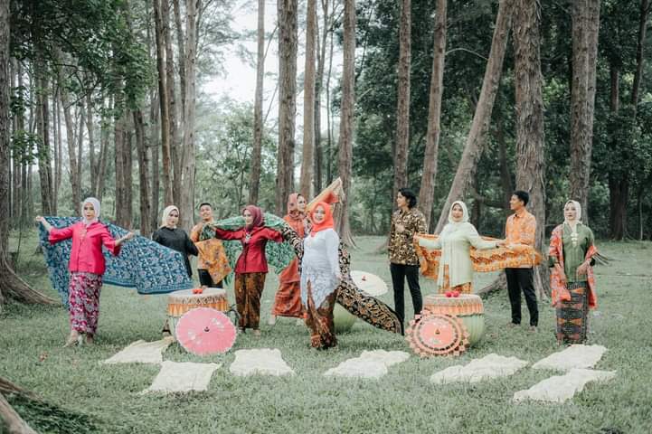 Batik Tando Pusako Wakil Bengkulu ke Nasional