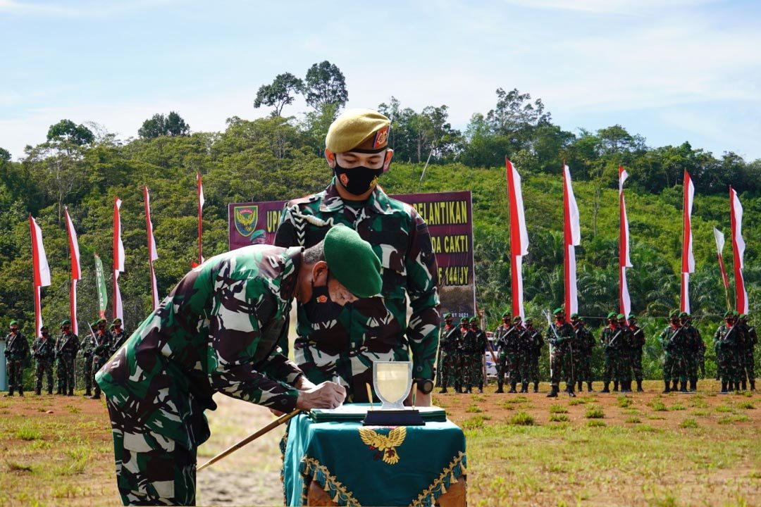 Resmikan Brigif, Prajurit Diminta Berikan Kontribusi Positif