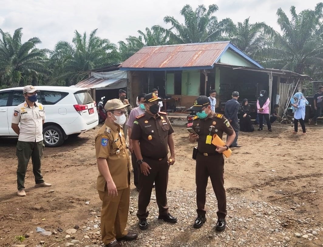 Lihat Tanah Perumahan Kejaksaan, Bupati dan Kajari Turun Gunung