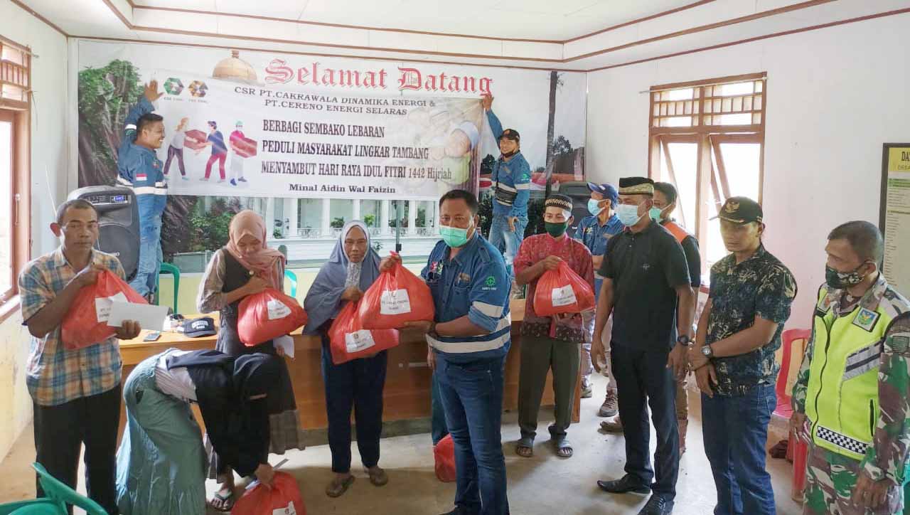 PT CDE dan CES Berbagi, Santuni Anak Yatim dan Bagi Paket Sembako