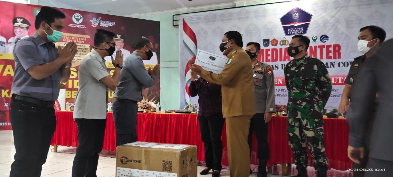 Penanganan Covid-19, Konversi CSR Sokong Rp 2 Miliar