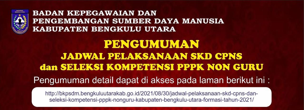 Jadwal SKD CPNS dan Seleksi Kompetensi PPPK Non Guru Telah Ditetapkan