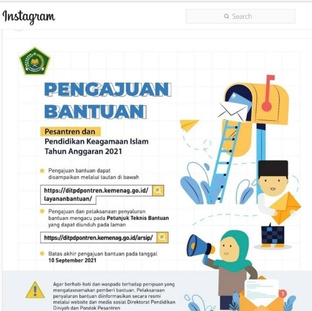 Soal Bantuan, Woro-Woro Kemenag Kok Mendadak?