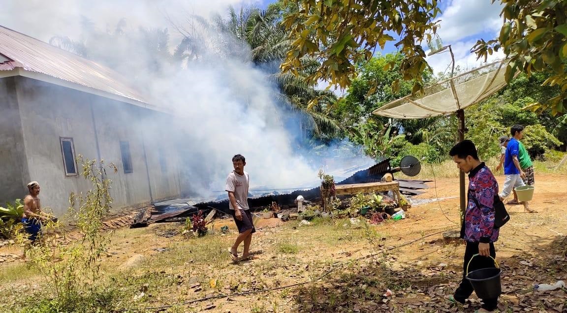 Rumah Singgah Guru PAUD, Ludes Terbakar