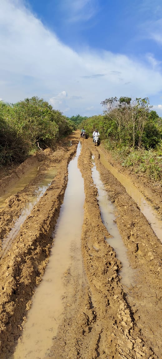 Jalan Melumpur, Warga Mukomuko Bakal Temui Dewan