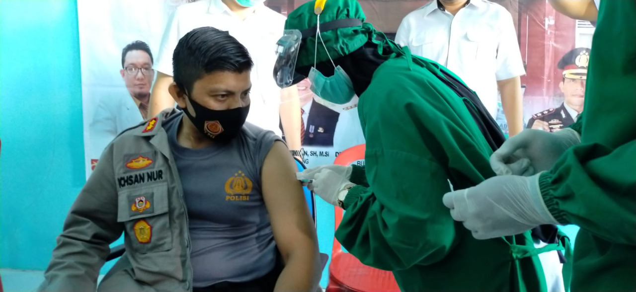 Lebong Posisi Enam Capaian Target Vaksinasi Se-Provinsi Bengkulu
