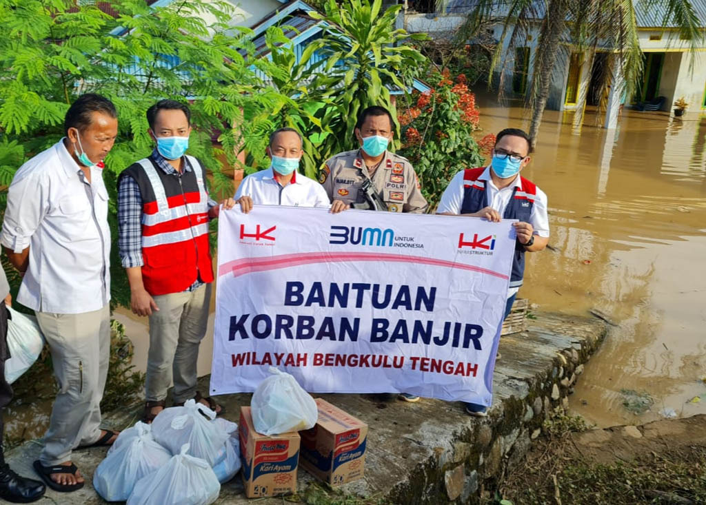 Ringankan Korban Banjir, HKI Salurkan Bantuan