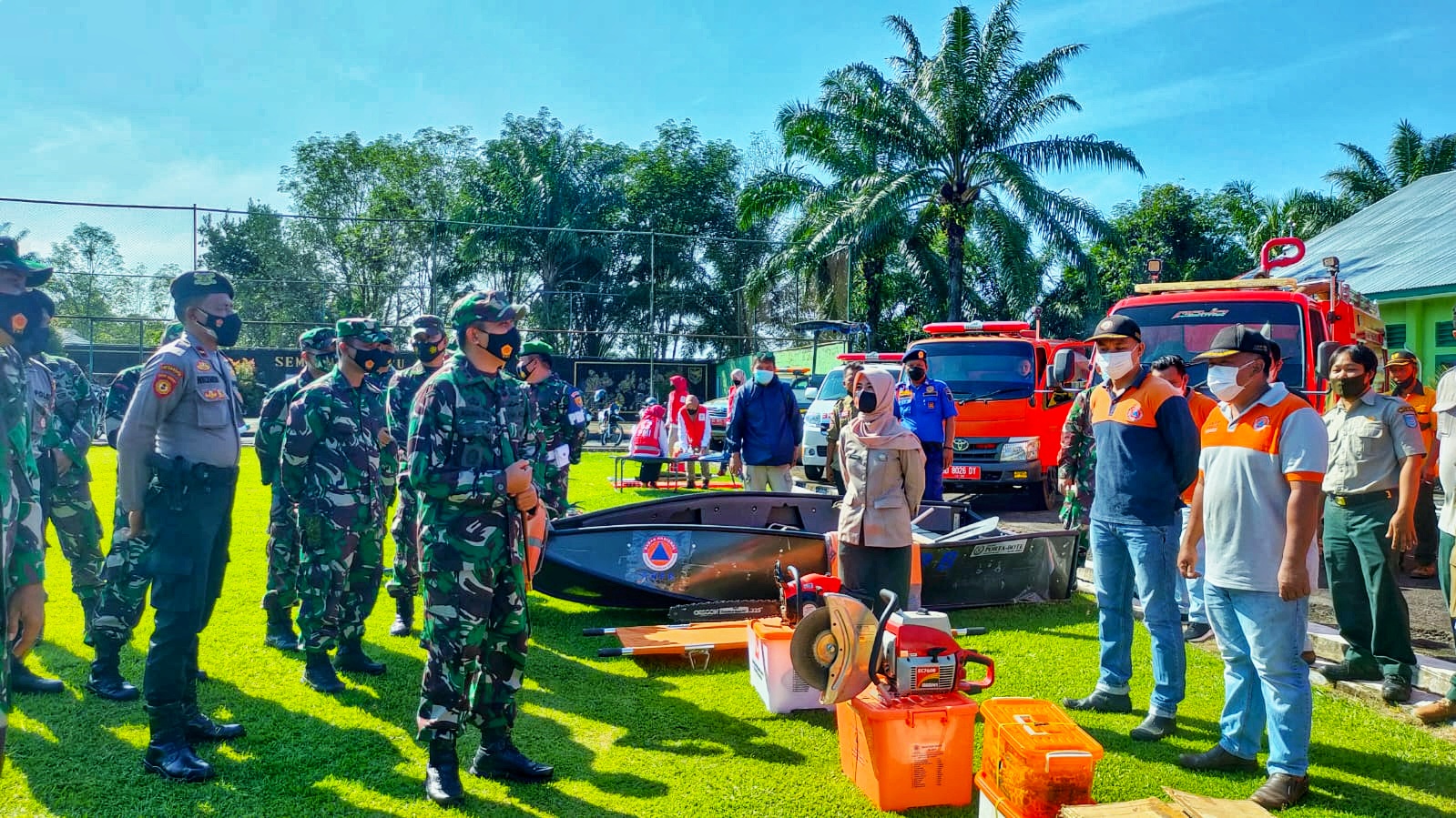 Cuaca Ekstrem, Pasukan dan Alat Penanggulangan Bencana Disiagakan