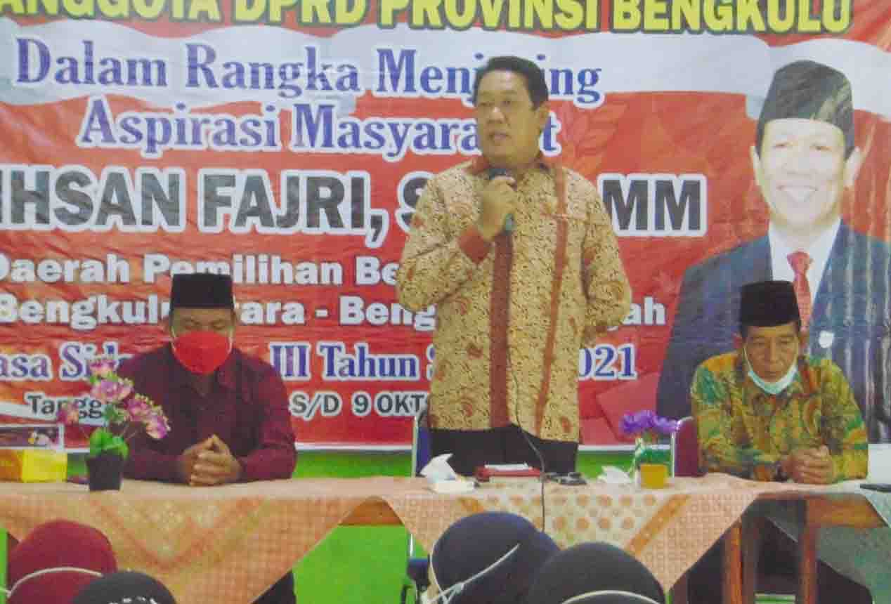 Turun ke Dapil, Ihsan Fajri Jaring Aspirasi Masyarakat