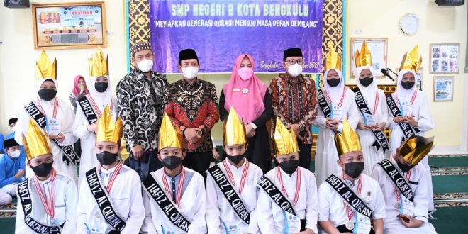 Hadiri Wisuda Tahfidz Qur’an Juz 30, Wawali Bangga kepada SMPN 2 Kota Bengkulu