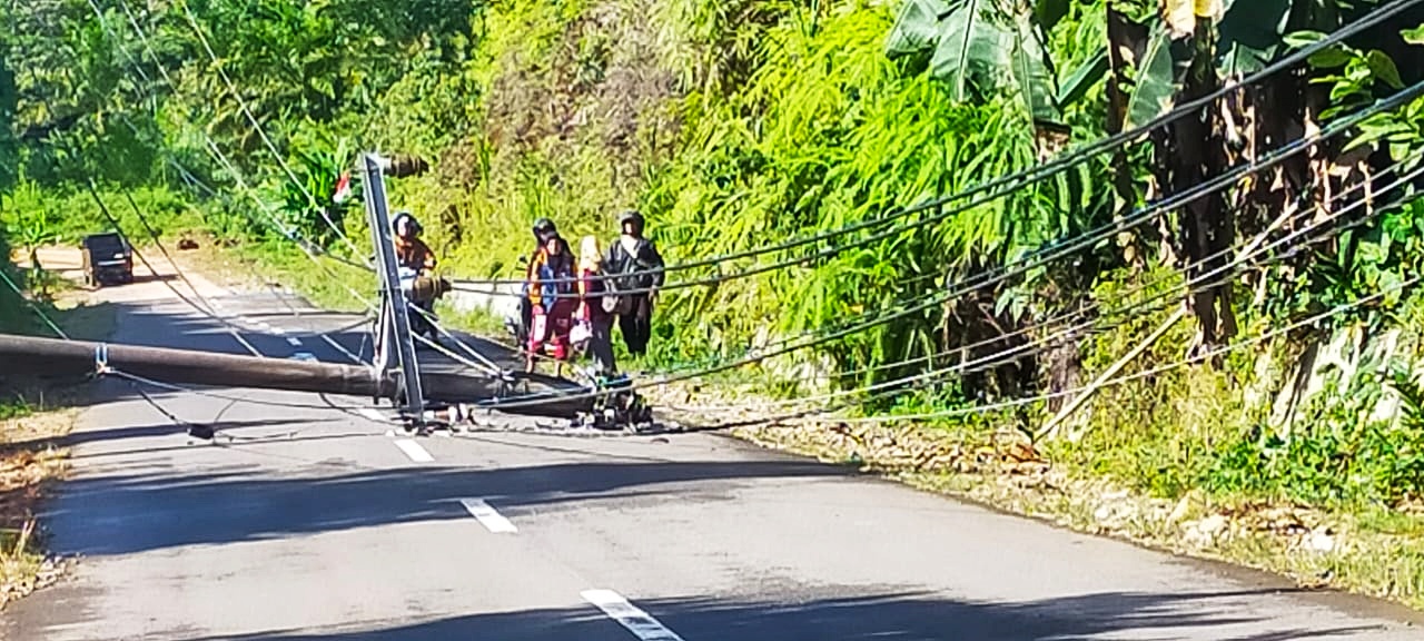 Tiang Listrik Tumbang, Listrik Padam Lagi