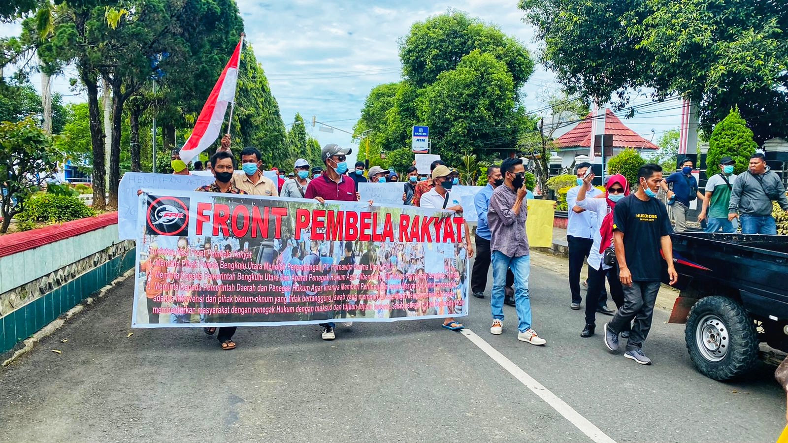 Demo, Warga Minta HGU PT PDU Tak Diperpanjang