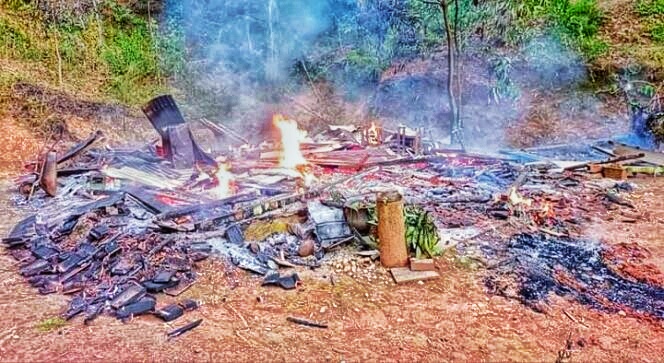 Rumah Penerima Bantuan Kebakaran, Harta Puluhan Juta Ludes jadi Abu