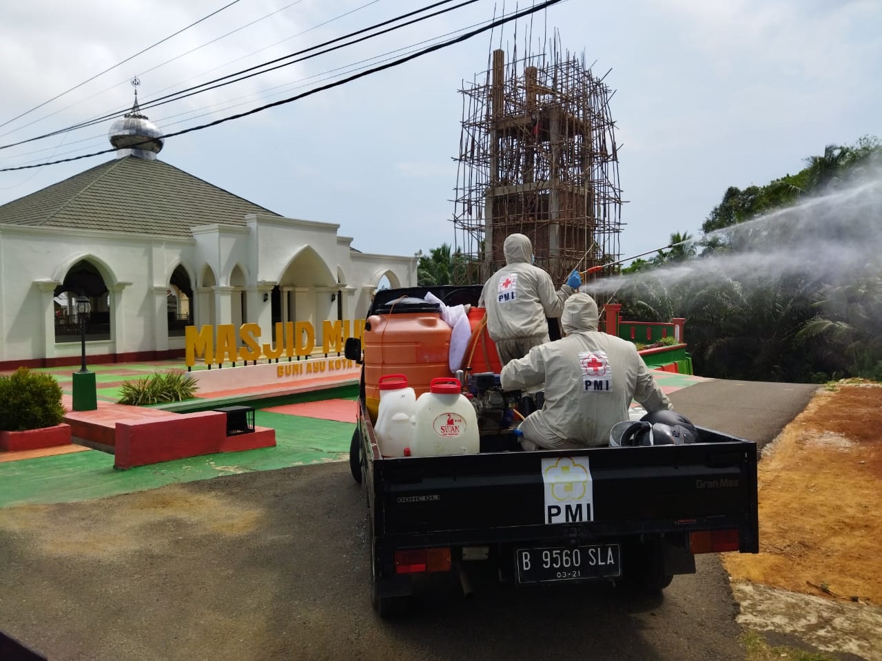 PPKM Level IV, Ibukota Jadi Sasaran Penyemprotan Disinfektan