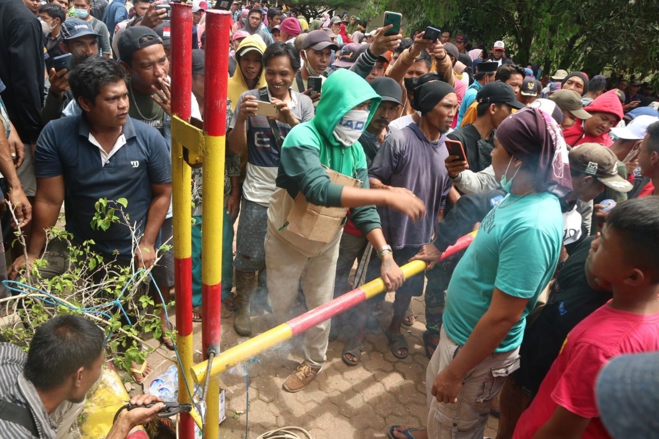 Kegiatan Produksi Pamor Masih Diportal