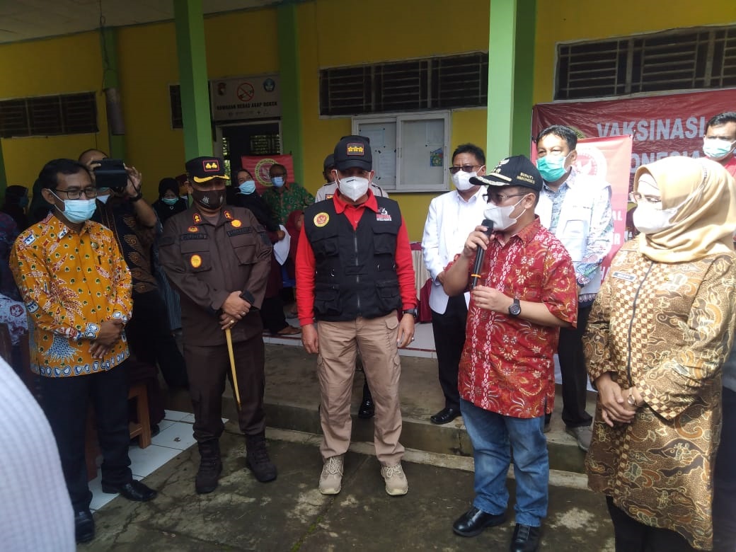 Bupati Lounching Vaksinasi Dosis III