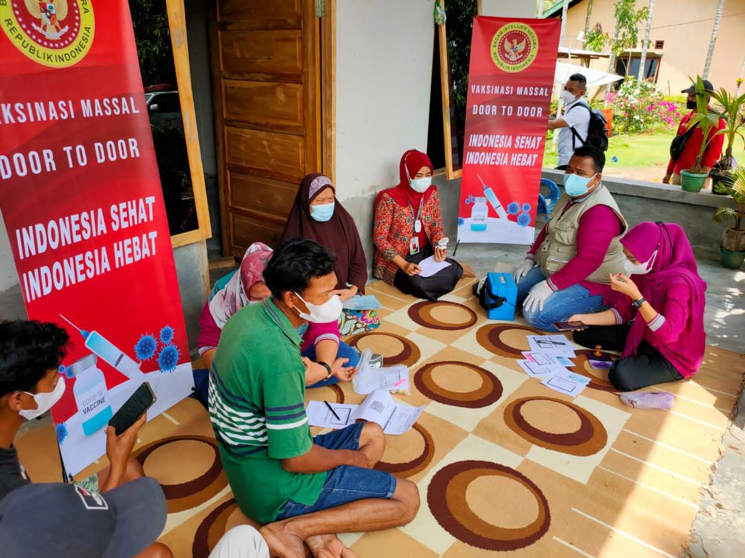 Capaian Vaksinasi Tertinggi di Tiga Kecamatan