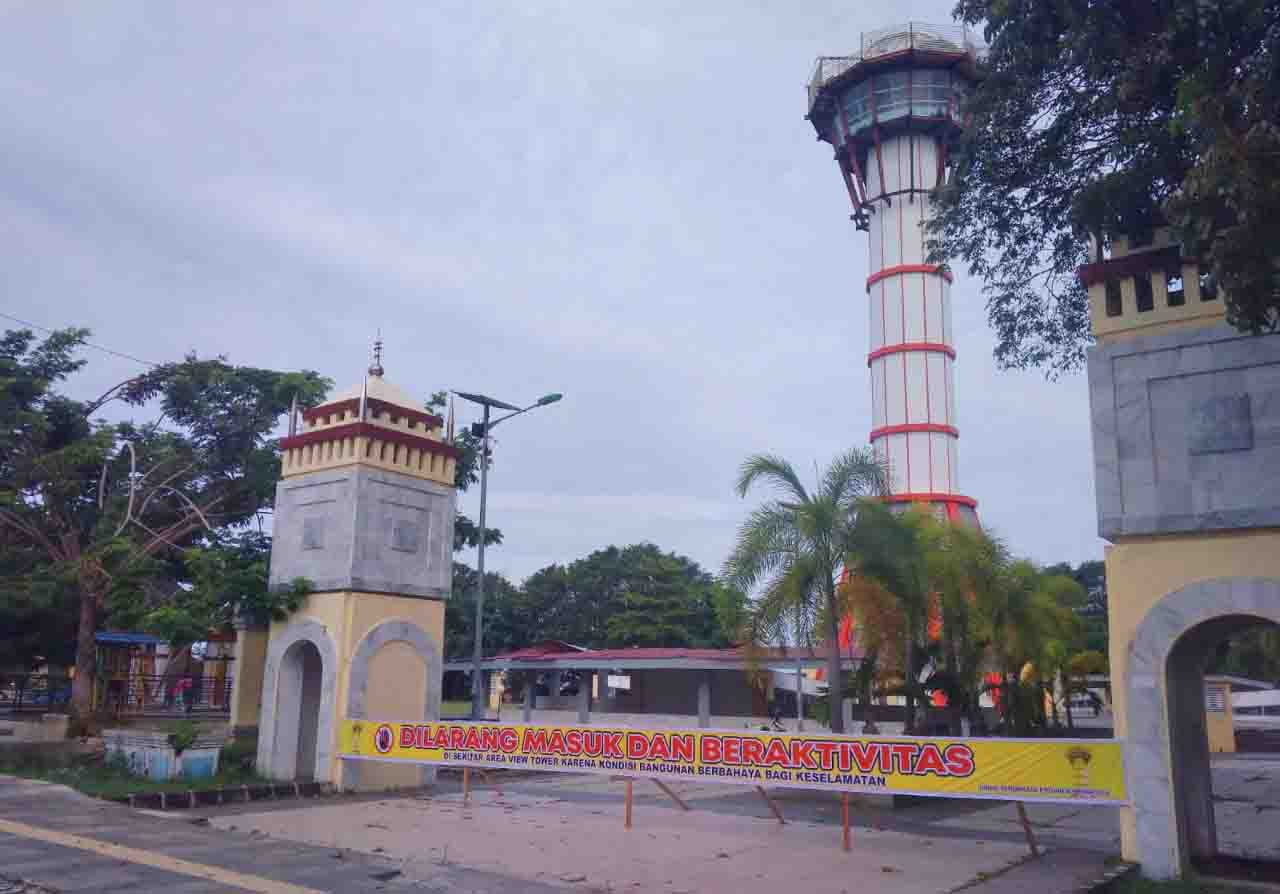 Aset Rp 34 M, Gubernur Bengkulu Beri Penjelasan Pembongkaran View Tower