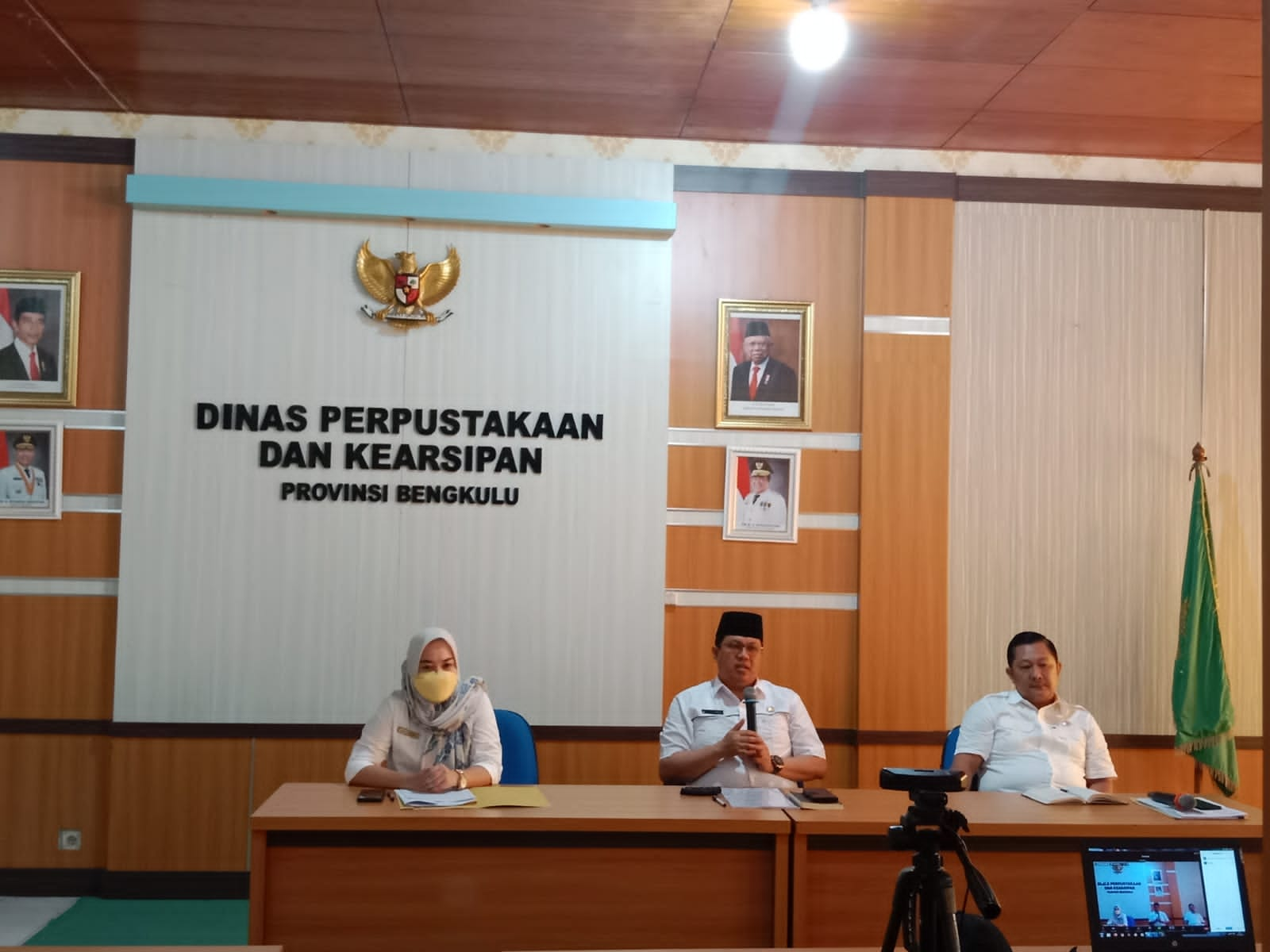 Rakor Pengawasan, DPK Provinsi Bengkulu Wujudkan Tata Kelola Kearsipan