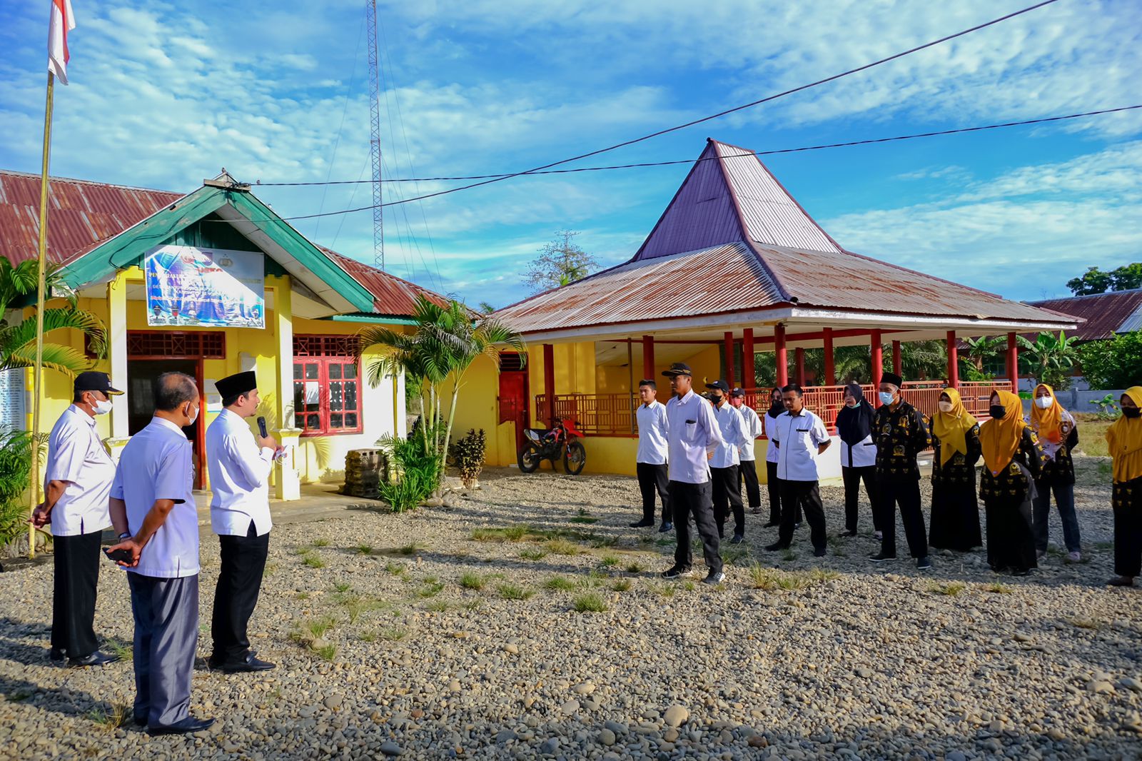 Wabup Arie Pimpin Apel Pagi di Ulok Kupai