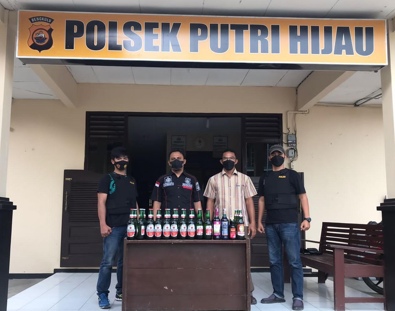 Polsek Putri Hijau Sita Miras