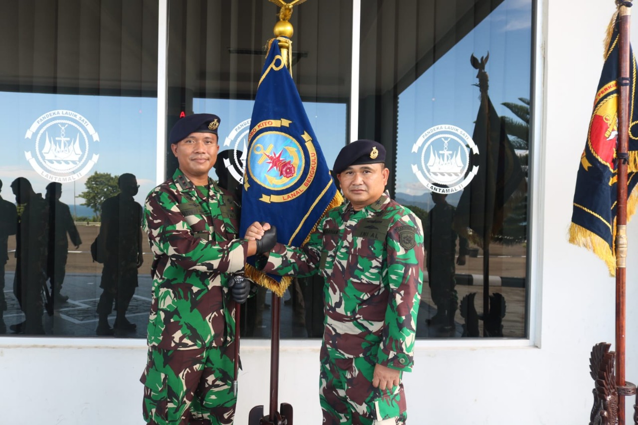 Letkol Laut (P) Nyoman Komandoi Lanal Bengkulu