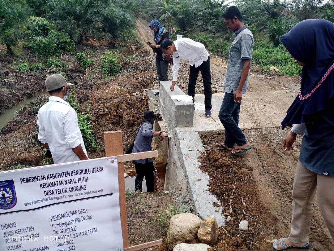 Ogah Kecolongan, Camat Pantau Realisasi DD