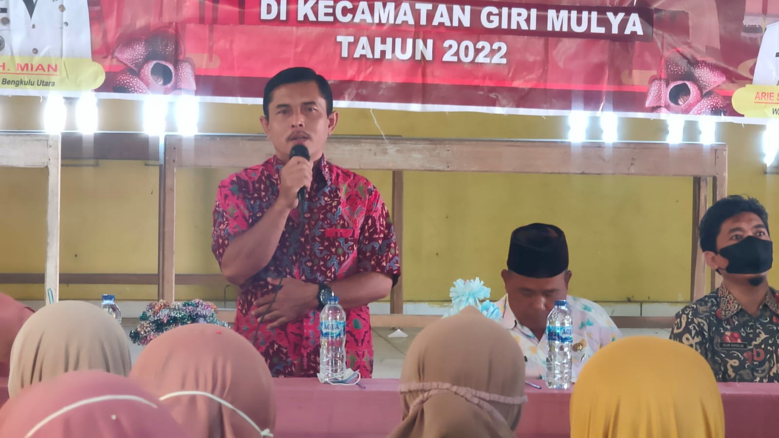 Cegah Campak, PKM Air Bintunan Ajak Imunisasi Anak