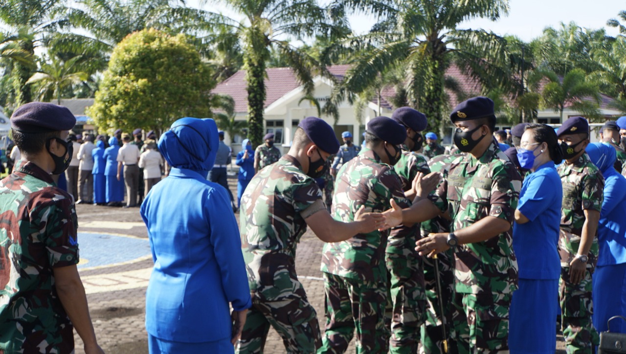 Kembali Fitrah, Prajurit Lanal Diajak Semangat Jalankan Tugas