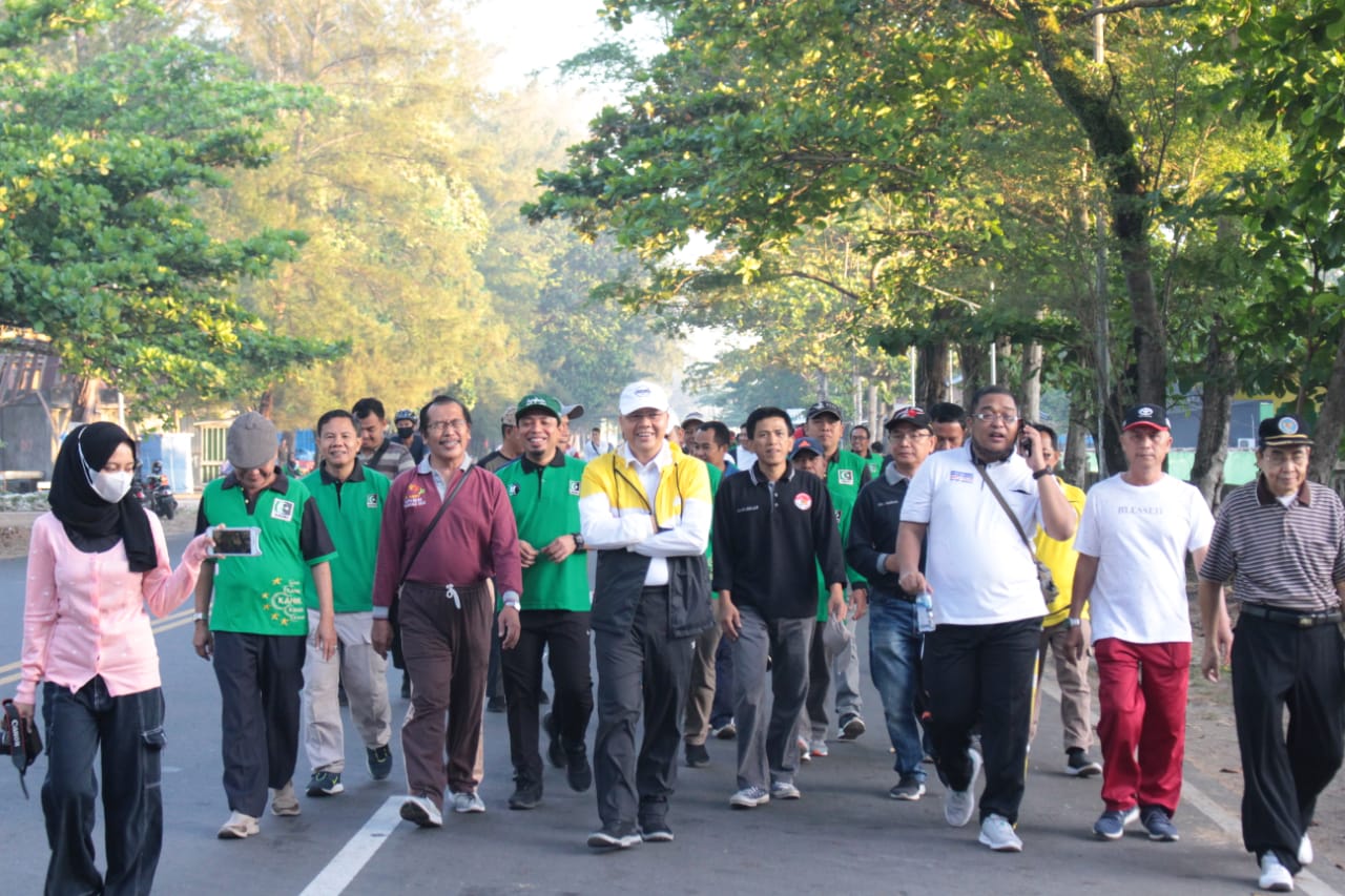 Jalan Sehat dan Halal Bihalal, Rohidin: KAHMI Perkuat Solidaritas