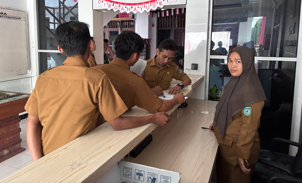 Maintenance, Ribuan ASN di Bengkulu Utara Absensi Manual 