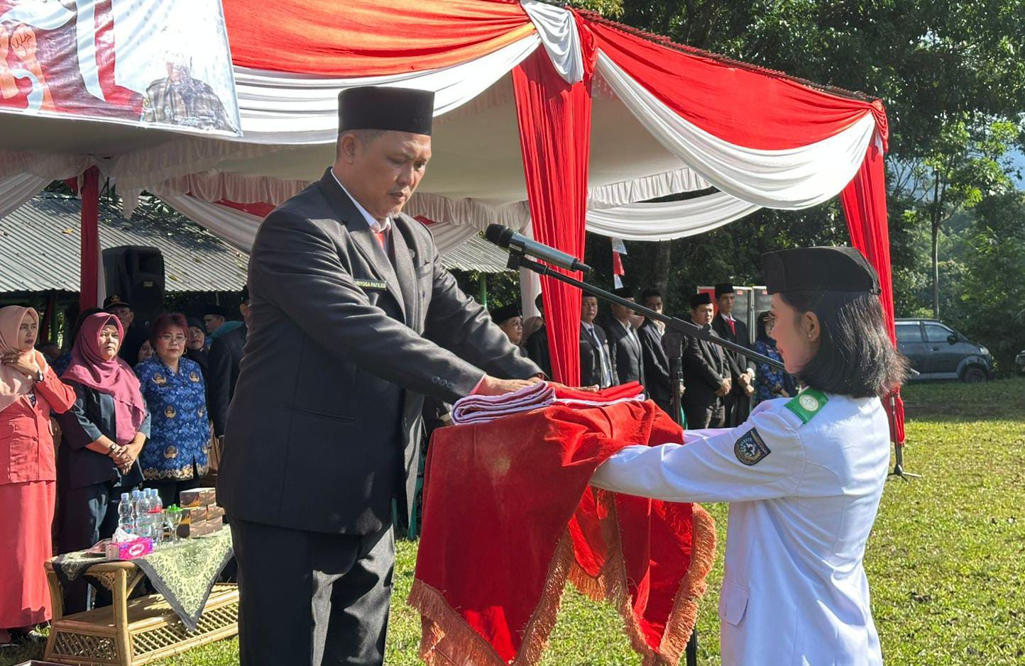 Upacara HUT Kemerdekaan RI ke-80 di Kecamatan Arma Jaya Berlangsung Khidmat dan Sukses