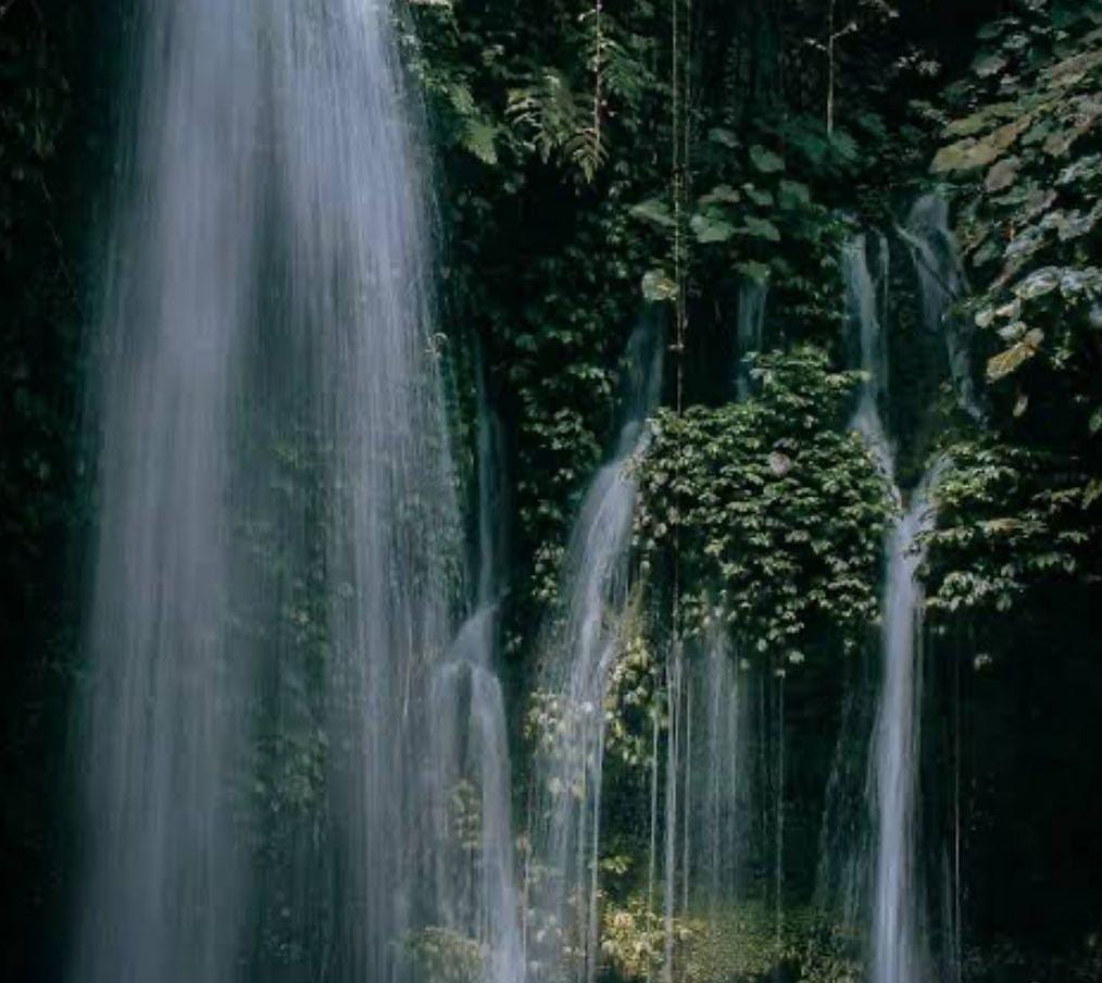 Keindahan Air Terjun Donok di Desa Batu Ampar Kecamatan Merigi Kepahiang