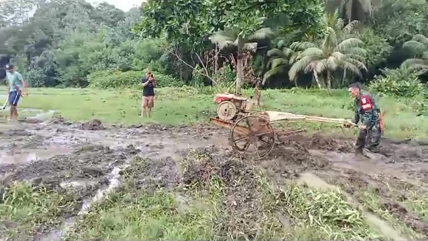 Korem 041/Gamas Bangunkan Lahan Tidur Seluas 25 Hektar di Desa Kaana, Pulau Enggano 