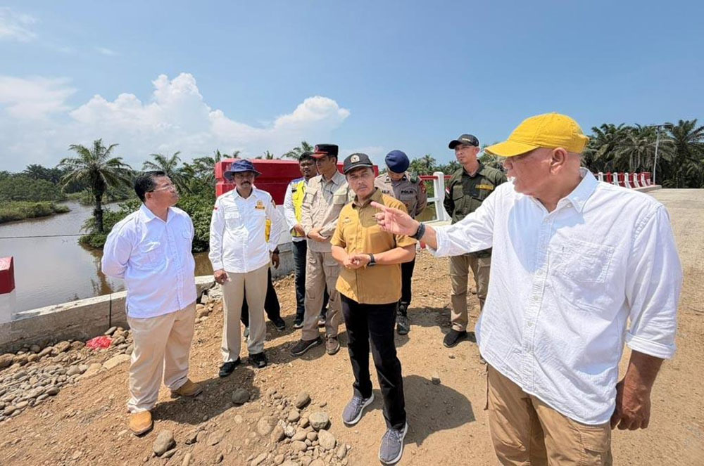 Komisi III DPRD Bengkulu Pastikan Evaluasi Pembangunan Jembatan Matan