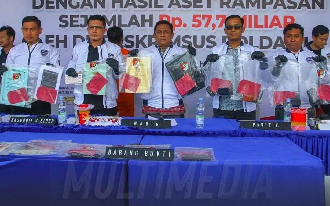 Raup Omzet Rp100 Juta Per Minggu, Polda Riau Ungkap Kasus Judi Online di Pekanbaru