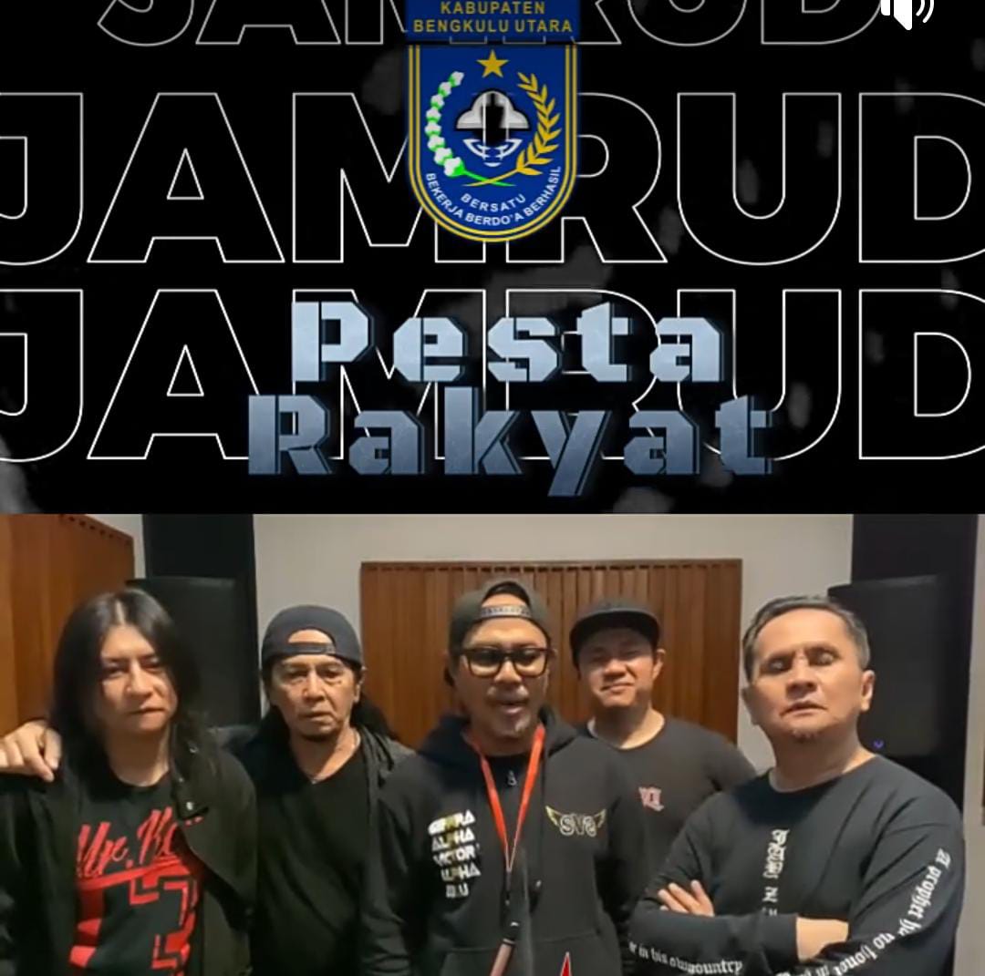 Band Legendaris Jamrud, Bakal Guncang HUT Kota Arga Makmur ke-47