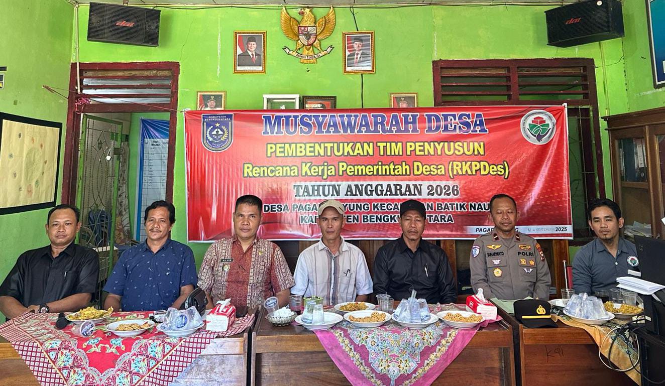 Pemdes Pagar Ruyung Siap Tampung Usulan Warga Melalui Musdes RKPdes 2026