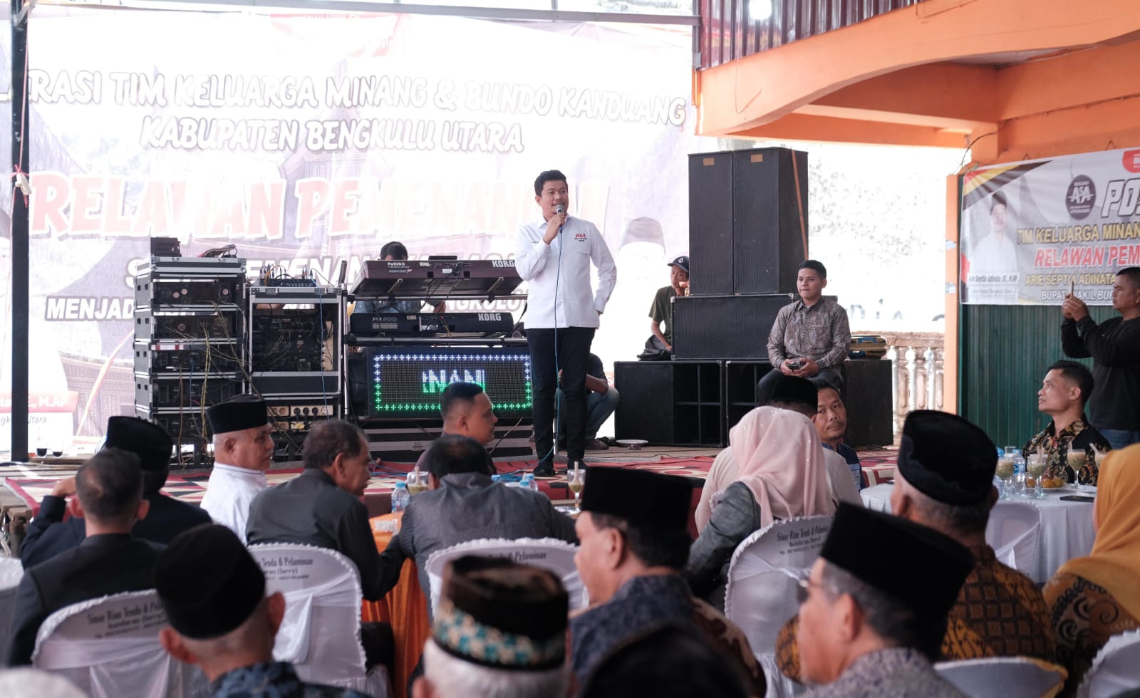 Hadiri Syukuran Ependi SP, Arie Septia Adinata Harapkan Anggota DPRD Bersinergi Membangun Bengkulu Utara 