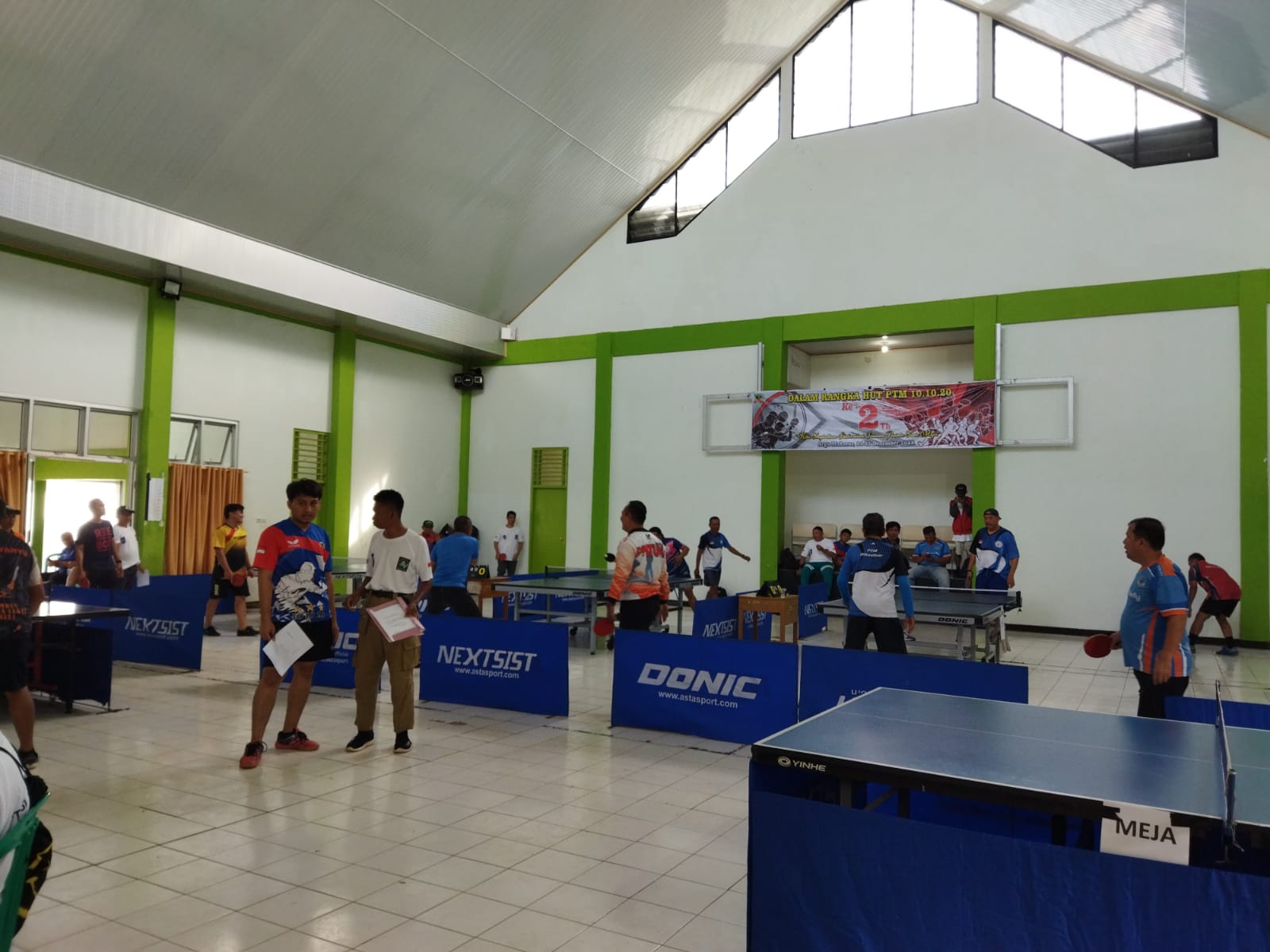 HUT PTMSI 10.10.20, Open Turnamen Tenis Meja Digelar di Bengkulu Utara