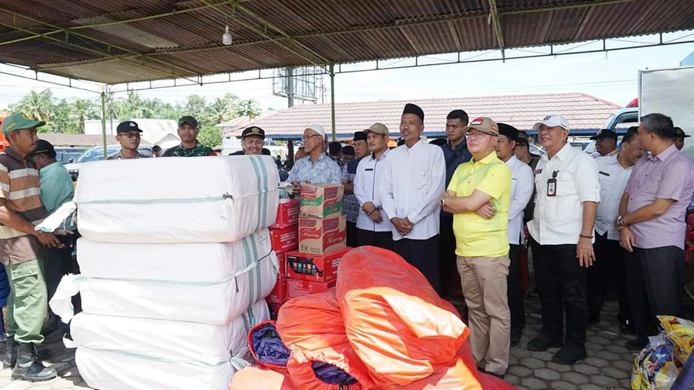 Turut Prihatin, Gubernur Bengkulu Kunjungi Korban Kebakaran di Bengkulu Utara